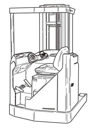 Toyota Reach Truck 7FBRE12N-1, 7FBRE12N-2, 7FBRE12N-3, 7FBRE12NC Spare Parts Catalogue