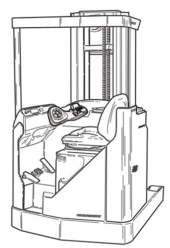 Toyota Reach Truck 7FBRE14N-1, 7FBRE14N-2, 7FBRE14N-3, 7FBRE14NC Spare Parts Catalogue