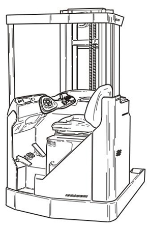 Toyota Reach Truck 7FBRE 20-1, 7FBRE 20-2, 7FBRE 20C Spare Parts Catalogue