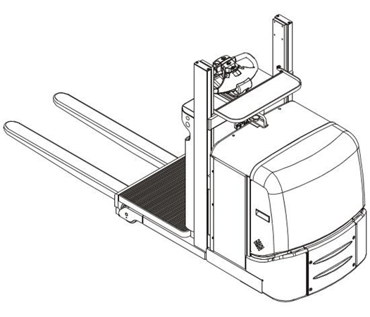 Toyota Order Picking Truck 7LOP10CW Spare Parts Catalogue