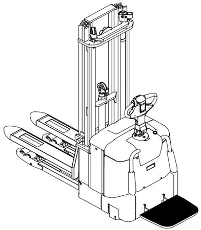 Toyota Powered Pallet Stacker 7SLL12.5F, 7SLL16F Spare Parts Catalogue