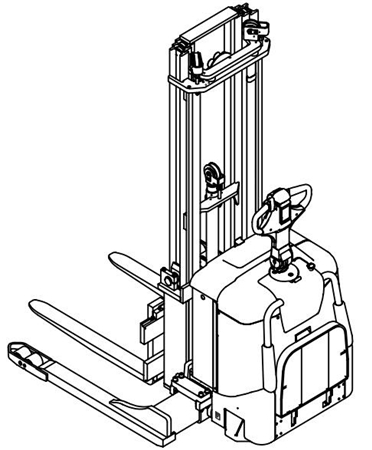 Toyota Powered Pallet Stacker 7SLL13.5S Spare Parts Catalogue