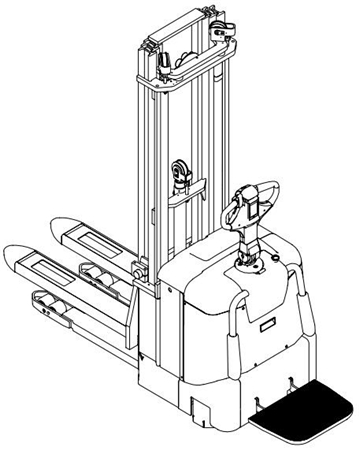 Toyota Powered Pallet Stacker 7SLL20 Spare Parts Catalogue