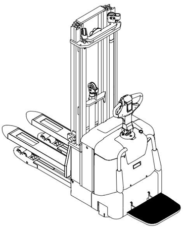 Toyota Powered Pallet Stacker 7SLL20F Spare Parts Catalogue