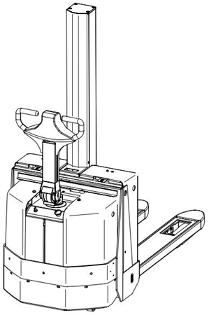 Toyota Powered Pallet Stacker 7SM08F Spare Parts Catalogue