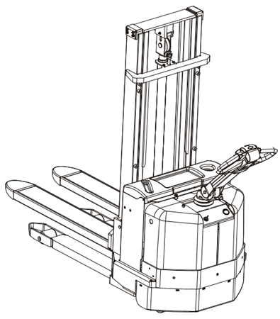 Toyota Powered Pallet Stacker 7SM10, 7SM12 Spare Parts Catalogue