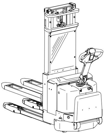 Toyota Powered Pallet Stacker 7SM12F Spare Parts Catalogue