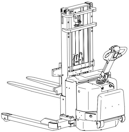 Toyota Powered Pallet Stacker 7SM12S Spare Parts Catalogue