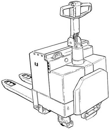 Toyota PLL22 Pedestrial pallet truck Spare Parts Catalogue