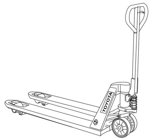 Toyota Hand Truck TH23, HT23Q, HT23O, HT23X, HT23U, HT20I, HT20K Spare Parts Catalogue