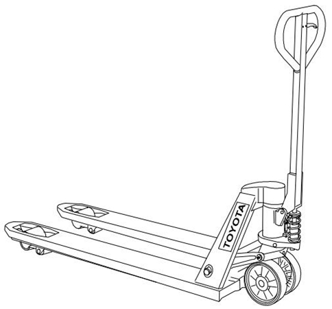 Toyota Hand Truck HT20L Spare Parts Catalogue