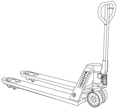 Toyota Hand Truck HT23, HT23Q, HT23O, HT23X, HT23U, HT 20Stainless Spare Parts Catalogue