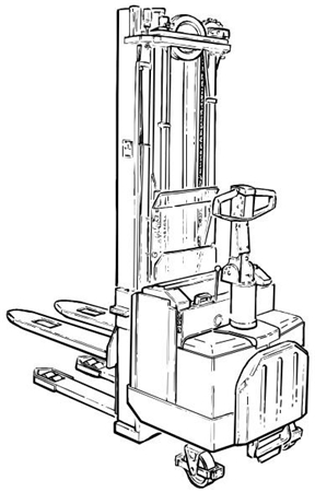 Toyota SLL16 Powered Pallet Stacker Spare Parts Catalogue