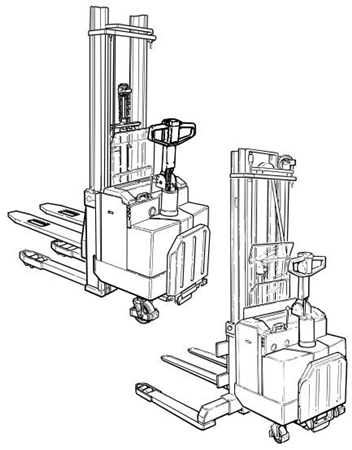 Toyota Powered Pallet Stacker SLL12.5, SLL13.5S Spare Parts Catalogue