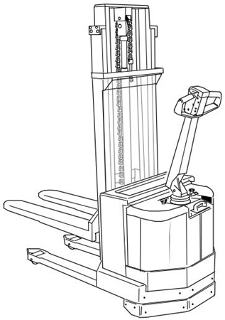 Toyota SM10 Powered pallet stacker Spare Parts Catalogue