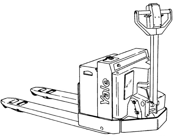 Yale MPW 045D (A802) Lift Truck Parts Manual