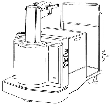 Yale MTR700 (A817) Tow Tractor Parts Manual
