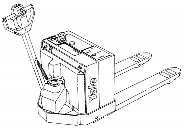 Yale MP040AC, MPB040AC (A827) Pallet Truck Parts Manual