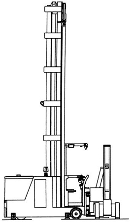 Yale NTA040DA (A874) Narrow Aisle Turret Trucks Parts Manual