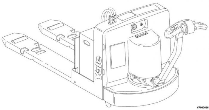 Yale MPW080E (A891), MPW065E (A894), MPW060E (A897) Pallet Truck Parts Manual