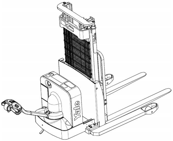 Yale MSW20E, MSW25E (A895) Pallet Truck Parts Manual