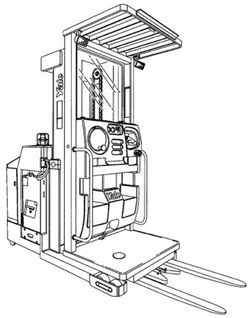 Yale OS030EB (B801) Electric Order Picker Parts Manual