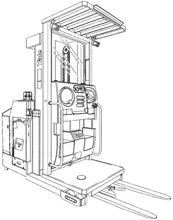 Yale OS030EC (C801) Electric Order Picker Parts Manual