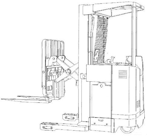 Yale NDR030AE, NR035AE, NR040AE, NR045AE (C815) Lift Trucks Parts Manual