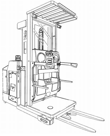 Yale OS 030 BE, SS 030 BE (D826) Order Pickers Parts Manual