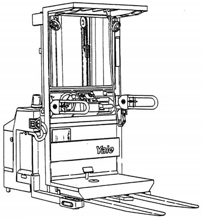 Yale OS 030 BB, SS 030 BB Lift Trucks Parts Manual