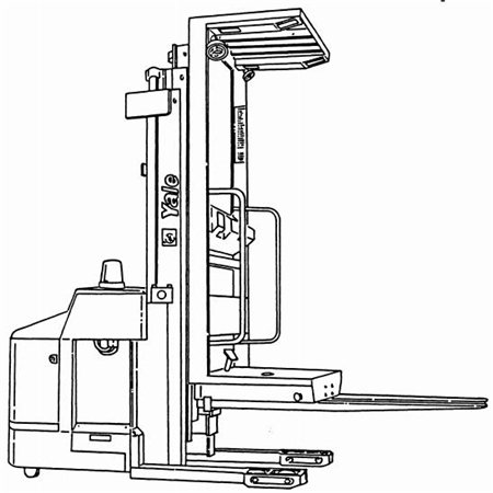 Yale OS 030 EA Lift Truck Service Repair Manual