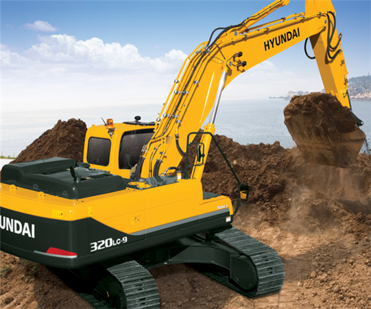 Hyundai R320LC-9 Crawler Excavator Service Repair Manual