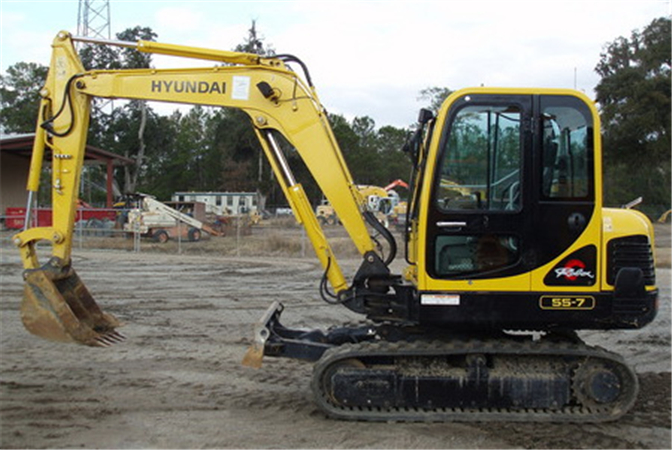 Hyundai R55-7 Crawler Excavator Service Repair Manual