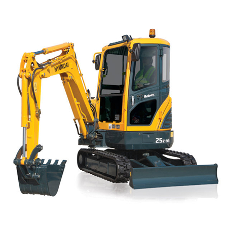 Hyundai R25Z-9A Crawler Excavator Service Repair Manual