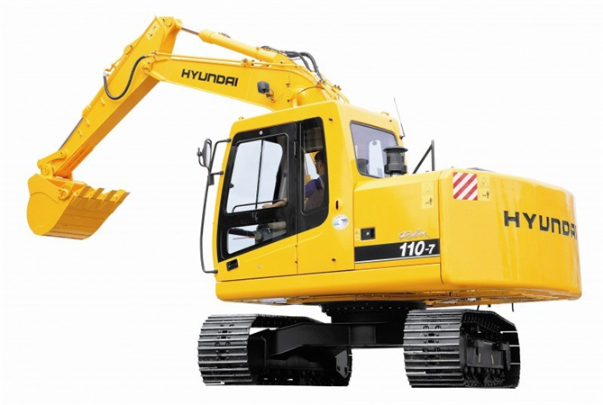 Hyundai R110-7(india) Crawler Excavator Service Repair Manual