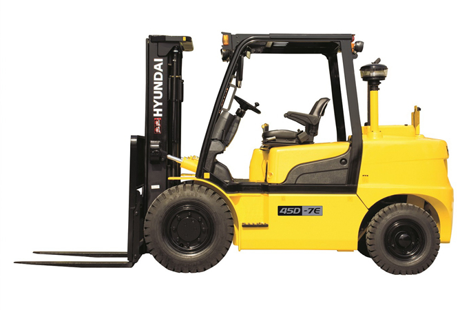 Hyundai 35D-7E, 40D-7E, 45D-7E, 50D-7AE Forklift Trucks Service Repair Manual