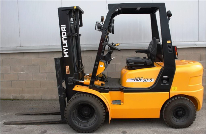 Hyundai HDF20-5, HDF25-5, HDF30-5 Forklift Trucks Service Repair Manual