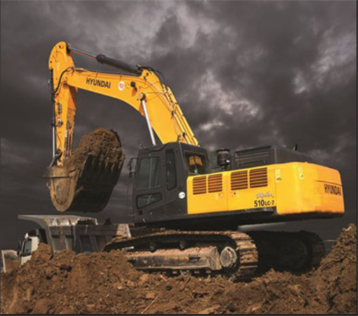 Hyundai R510LC-7 Crawler Excavator Service Repair Manual