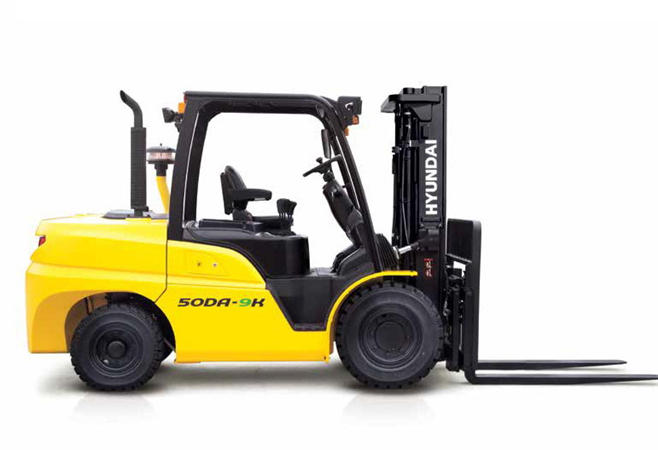 Hyundai 35D-9K, 40D-9K, 45D-9K, 50DA-9K Forklift Trucks Service Repair Manual