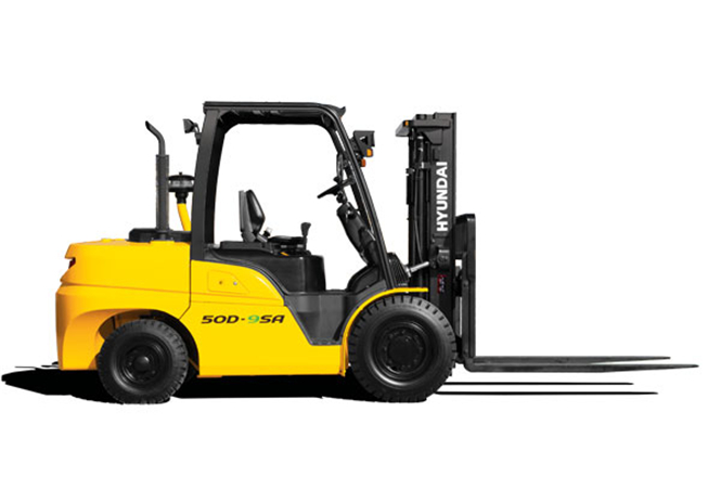 Hyundai 35D-9S, 40D-9S, 45D-9S, 50D-9SA Forklift Trucks Service Repair Manual