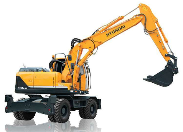 Hyundai R140W-9A Wheeled Excavator Service Repair Manual