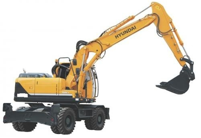 Hyundai R160W-9A Wheeled Excavator Service Repair Manual