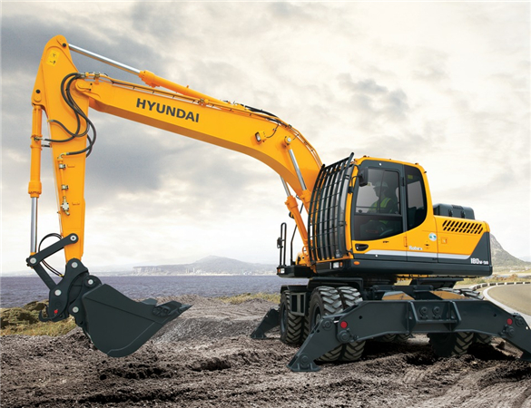 Hyundai R180W-9A Wheeled Excavator Service Repair Manual