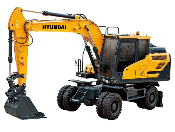 Hyundai R210W-9AMH Wheeled Excavator Service Repair Manual