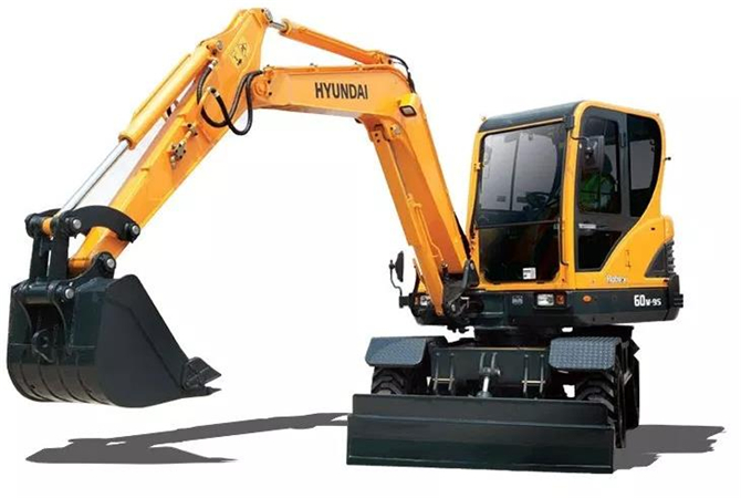 Hyundai R60W-9S Wheel Excavator Service Repair Manual