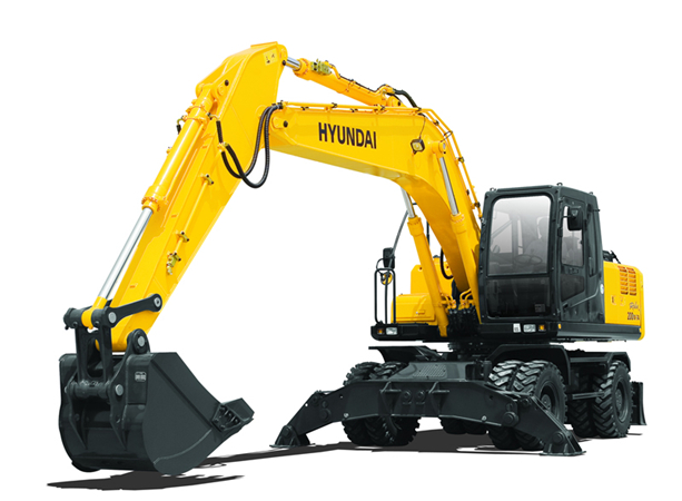 Hyundai R200W-3 Wheel Excavator Service Repair Manual