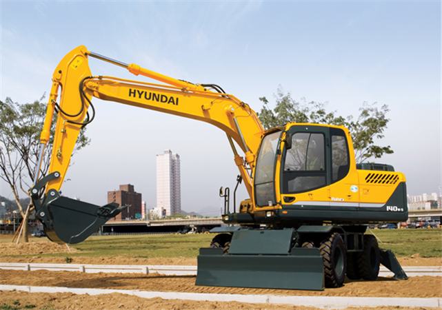 Hyundai R140W-9 Wheel Excavator Service Repair Manual