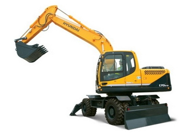 Hyundai R170W-9S Wheel Excavator Service Repair Manual