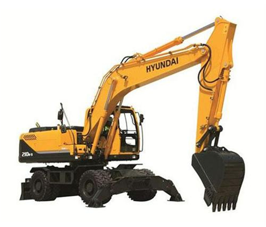 Hyundai R210W-9 Wheel Excavator Service Repair Manual