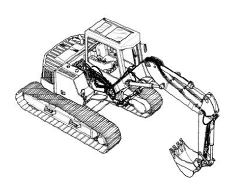 Liebherr R308 Hydraulic Excavator Operation & Maintenance Manual